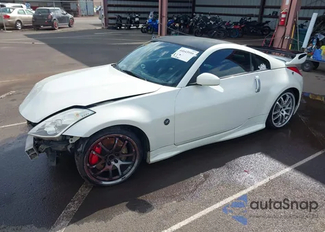 2007 Nissan 350Z из США, поврежденный, VIN JN1BZ34DX7M506843